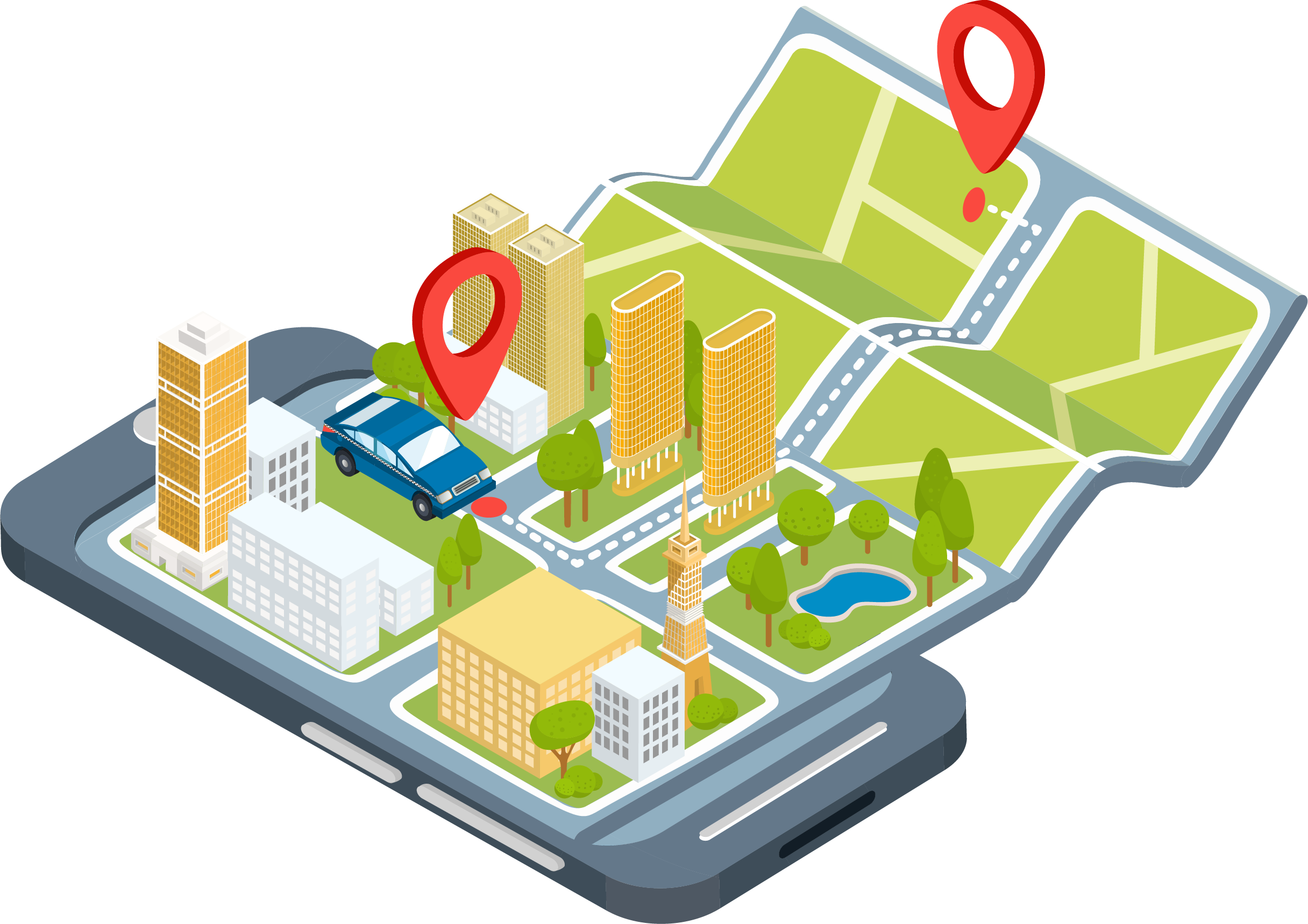 Digital strategy illustration